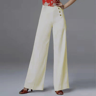 Women Wide Leg Pants 2023 Spring Summer Solid High Waist Long Casual Pants Korean Loose Dance Female Trousers Women's Clothing