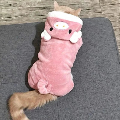 Pet Dog Clothes for Small Dogs Fleece Dog Costume Puppy Cats Chihuahua Clothing Pet Jumpsuit French Bulldog Clothes Pets Hoodies
