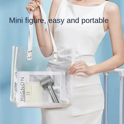 Portable Hand Fan 120 Wind Speeds Mini Bladeless Handheld Fan USB Rechargeable Personal Highspeed Fans Electric Eyelash Fan