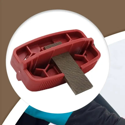 Snowboard Edge Sharpener With Built-in Removable File Double Board Edge Trimmer Snowboard Sharpener For Waxing
