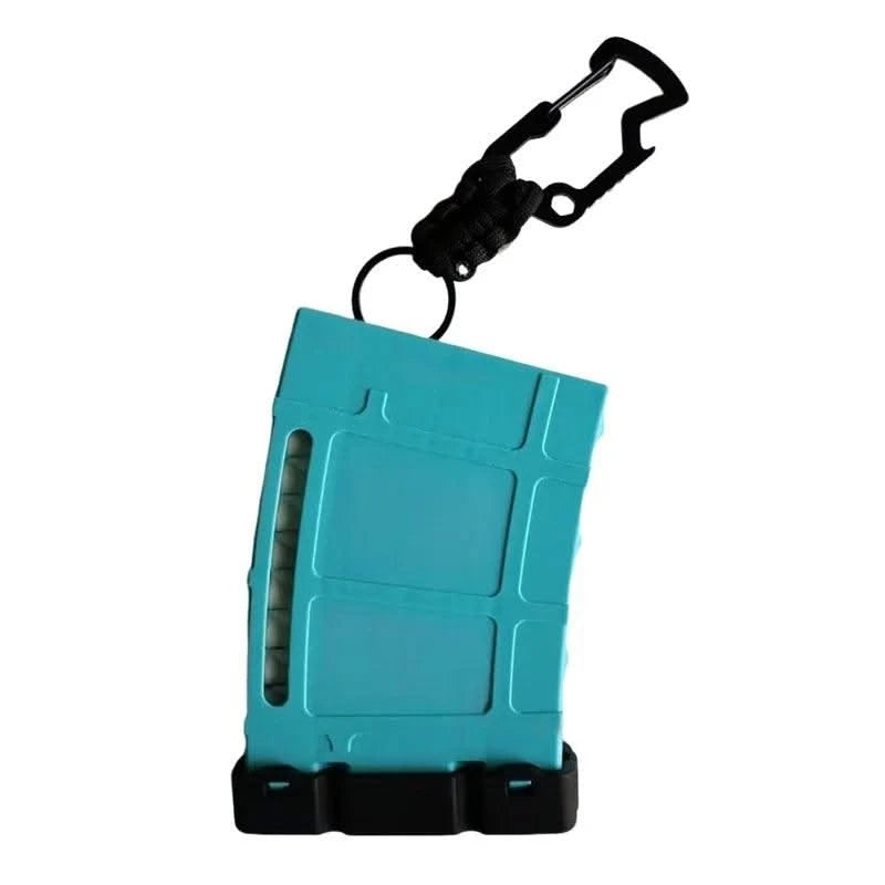 Golf Tee Plastic Holder Golfing Accessories Storage Box Easy To Carry Durable Lightweight Outdoor Golf Tees Hanging Case