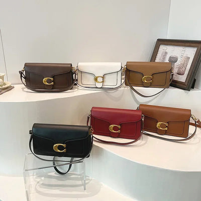 Luxury - Grade 2025 Women's Exclusive Small Square Shoulder Bag - Solid - Color Aesthetic, Niche - Style Design& Daily, Stylish