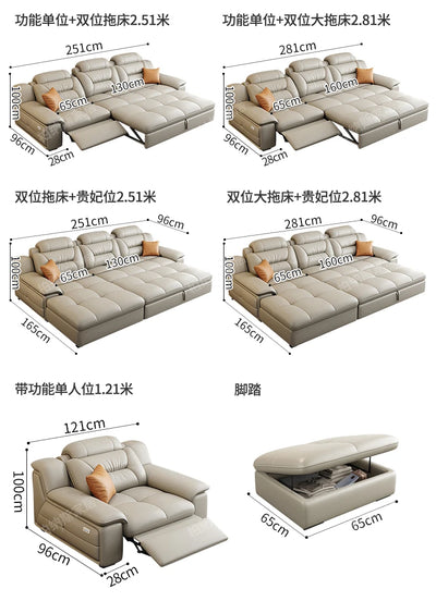 Multifunctional Designer Sofas Modern Luxury Living Room Comfortable Sofa Bed Lounge Adult American Sillon Cama Salon Furniture