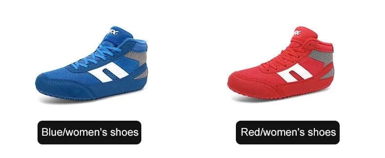 New Wrestling Shoe Fighting Boxing Wrestling Rubber Outsole Breathable Wear-resistant Shoes for Child Women Men Size 29-44