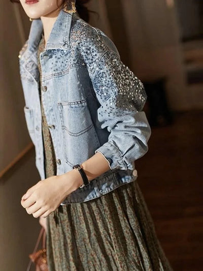 Denim Jacket For Women's Jackets For Women Denim Coats Women's Denim Jacket Jean Jacket For Womens Women Coat New In Outerwears