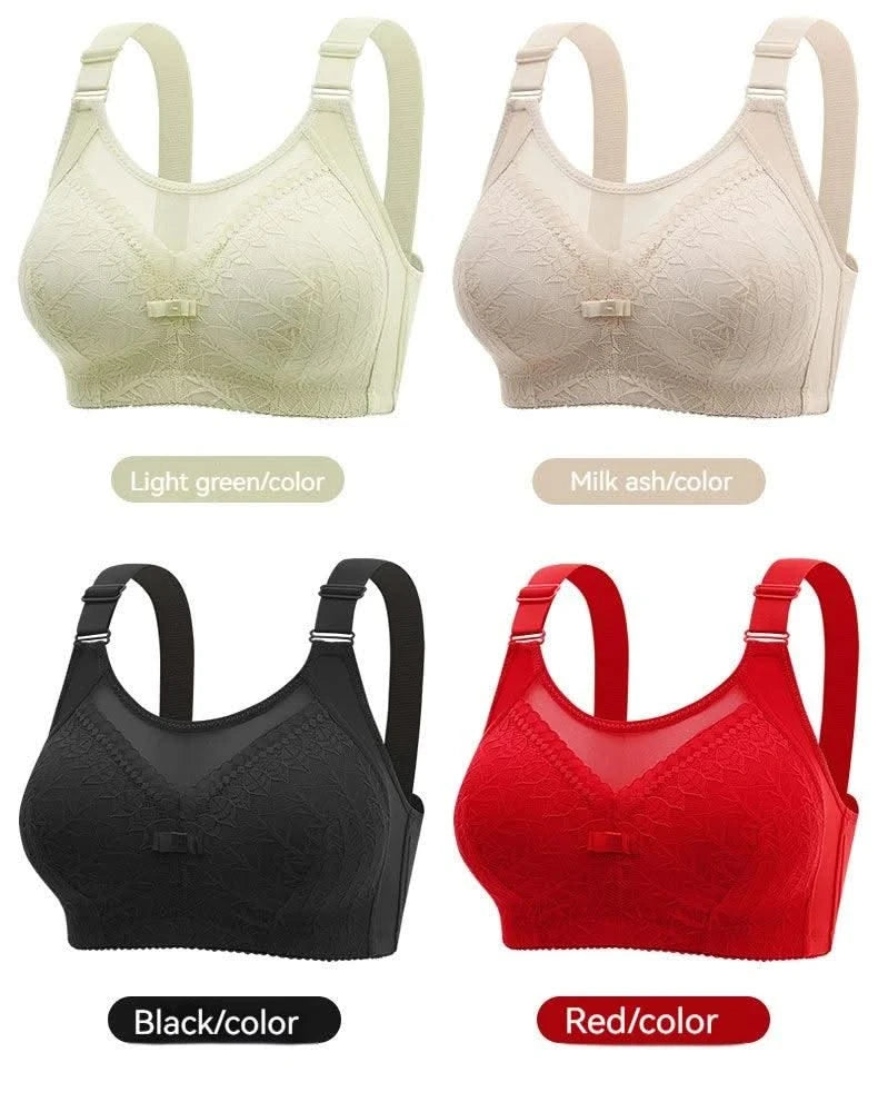 Cotton Underwear Women AB Cup Bra Wireless Gathered Comfort Brassiere Push Up Lingerie Bralette For Kids Seamleass Bras
