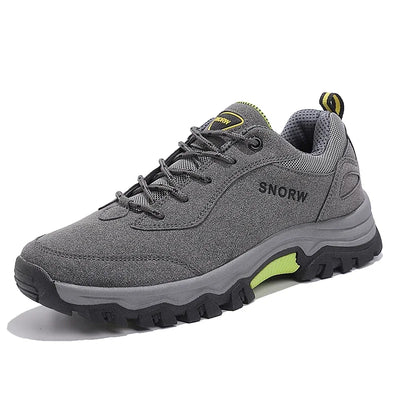 Outdoor Mountain Hiking Boots 2025 Autumn New Men's Non Slip Climbing Trekking Walking Hunting Tactical Rubber Sneakers