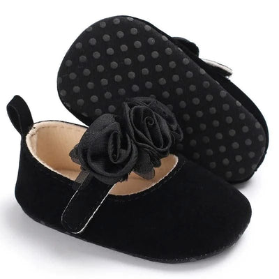 Children's Soft-Soled Flat Shoes With Design | Baby Shoes For All Seasons 0-1 Year Old |Girls Princess Shoes | First Walkers