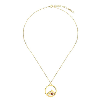 Stainless Steel Dainty Mustard Seed Necklace Move Mountains Christian  Tiny Christian  For Women