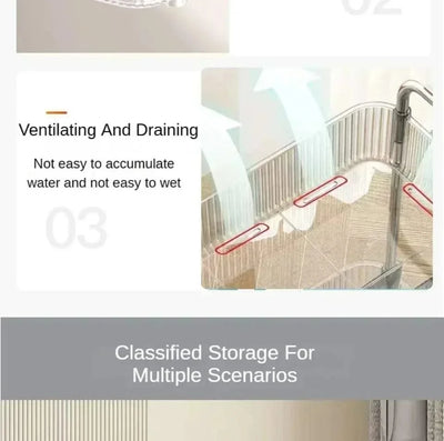Acrylic Trolley with Wheel Multilayer Transparent Storage Rack Living Room Snack Storages Shelf Bathroom Mobile Shelf Home Items