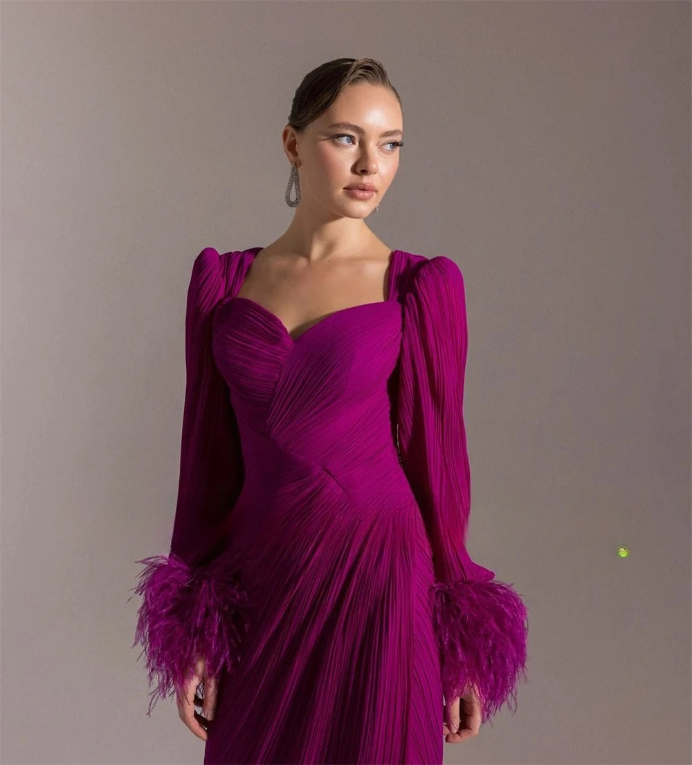 Wedding Dress for Women Luxurious Evening Dresses 2025 Woman Robe Soiree Long Elegant Evening Dress Party Ball Gown Customized