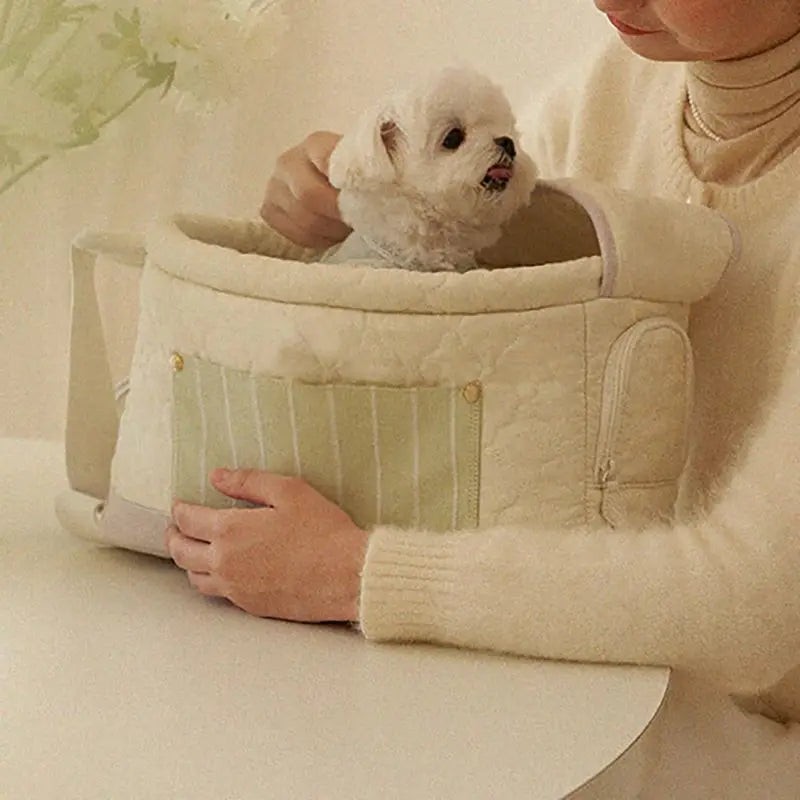 Portable Pet Bag Multifunctional pet carrier soft sided carrier pet sling bag for Cats and Dogs outdoor pet carrier bag pink