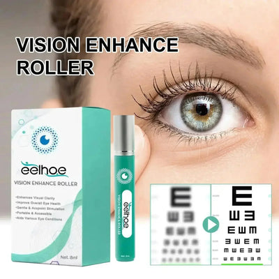 Vision Enhance Roller Promotes Clearer Eyesight Mild Relax Massage Reduce Discomfort Relieve Dryness Eye Fatigue Health Eye Care