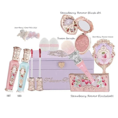 All-In One Gift Set Makeup Kit Full Professional Eyeshadow Blush Powder Lip Cream