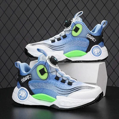 Children Basketball Shoes Boys Sneaker 2025 New Luxury Tennis Shoes 4 To 12 Years Breathable Non-slipp Sports Shoes for Boy