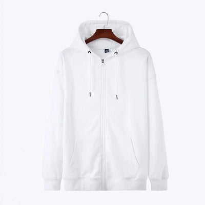 Zipper Hoodies Women/Men Trendy Long Sleeve Hooded Fleece Sweatshirt Casual Campus Streetwear Sportswear Hot Sales High Quality