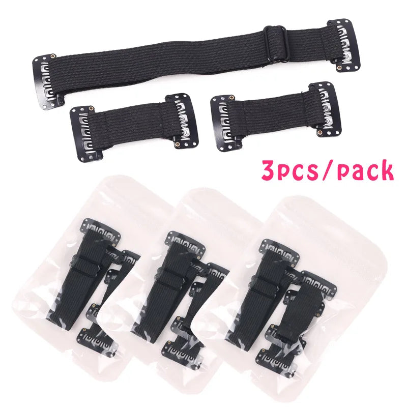 Face Lift Hair Band with Clips Invisible Facelift Stretching Straps Face Line Belt Face Slimming Bands Anti Wrinkles Makeup Tool