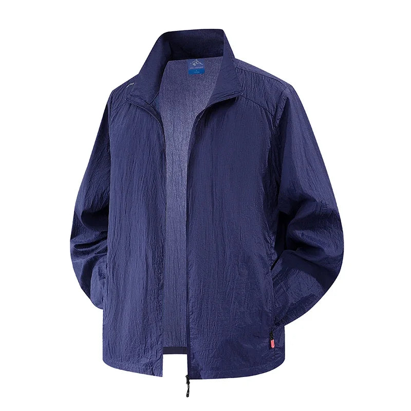 Summer Women's UPF 50+ Light Jacket Full Zip Sun Protection Coats Long Sleeve Sun Shirts for Woman Hiking Fishing Zip Pockets