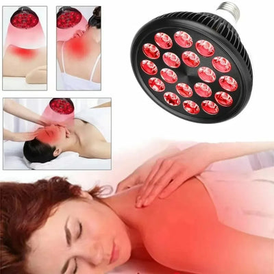 Red Light Therapy Lamp 660nm&850nm Infrared Light Therapy Device for Muscle Joint Pain Relief Skin Health Tools Recovery
