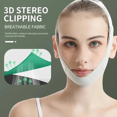 New Reusable Face Slimming Bandage Women V Line Face Shaper Chin Cheek Lift Up Belt Facial Massage Strap Skin Care Beauty Tools