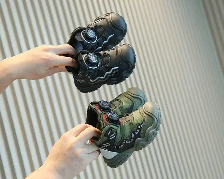 2025 New Children's Sports Shoes Boys School Unisex Versatile Kid Sneakers Fashion Non-slip Breathable Girls Causal Sneakers - Elanique