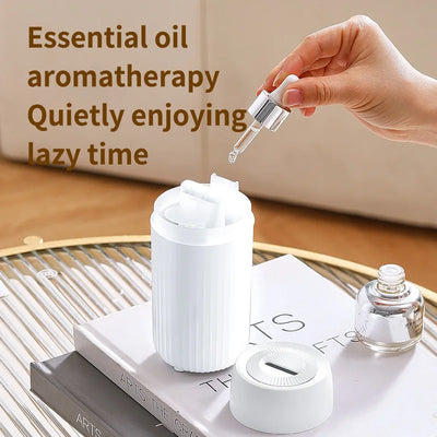 Car Aromatherapy Diffuser Humidifier with LED Light  Auto Air Purifier and Aroma Air Freshener for Car