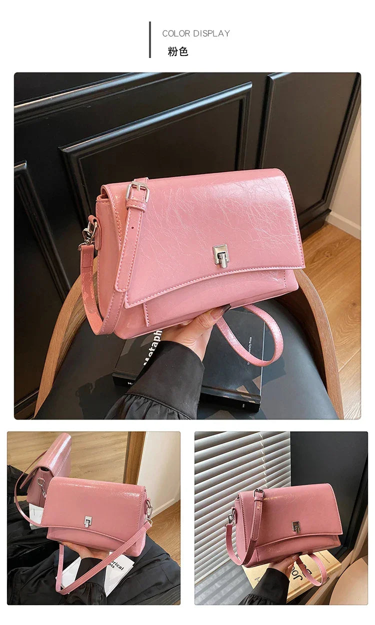 Luxury Brand Handbag For Women In Premium Leather Featuring Elegant Messenger Design And Durable Build