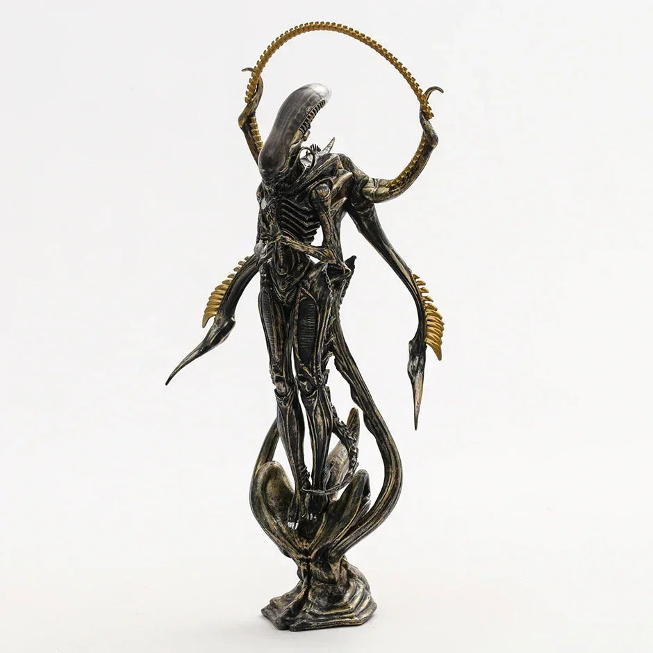 Alien Xenomorph Buddhism PVC Figure Collectible Model Toy