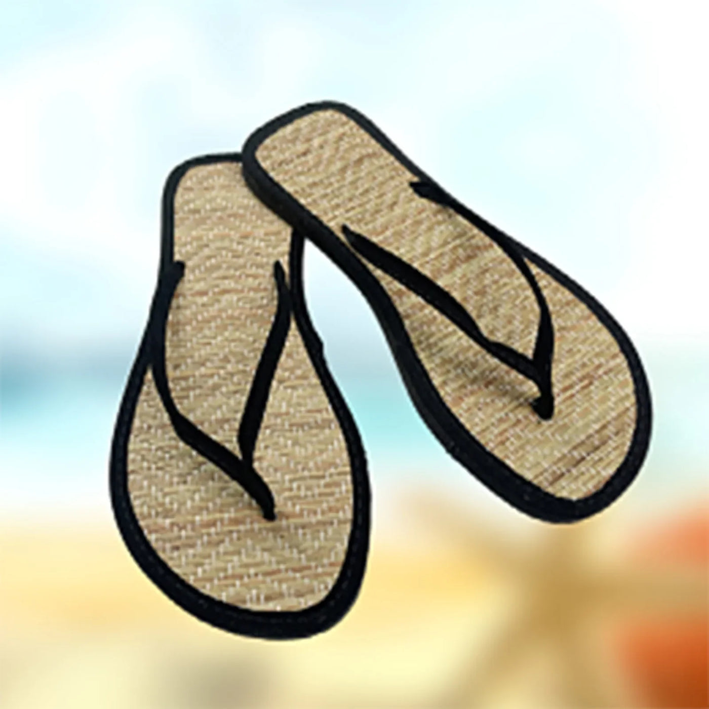 Fashion Women Flip Flop Flat Sandals Summer 2025 Silent Rattan Comfortable Beach Slippers Casual Minimalist Thong Sandals