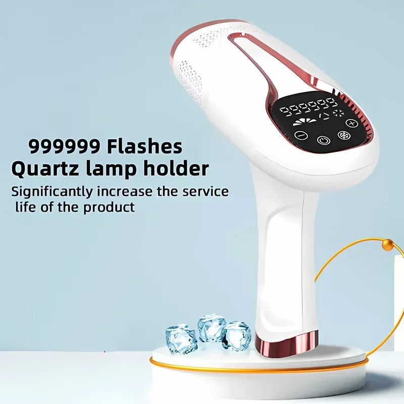 Professional Women Laser Hair Removal IPL Epilator Female Pulsed Light Electric Depilatory Device For Facial Body Bikini