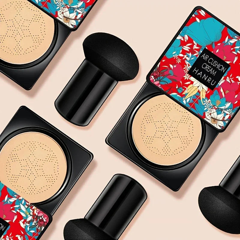 All in One Radiate Beauty with Mushroom Air Cushion BB Cream Moisturizing Nourished Clear Complexion Hanru Lightweight Cushion