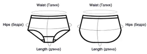 Panties For Menstruation Cotton Physiological Period Leak Proof Menstrual Panties Women Mid Waist Culotte Underwear Sexy Briefs