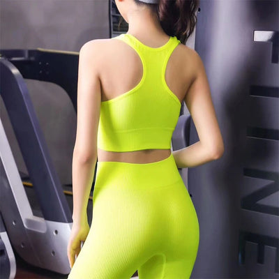 Women Sports Bra Top Push Up Fitness Yoga Bra Underwear Sport Tops For Women Breathable Running Vest Gym Wear Female Underwear