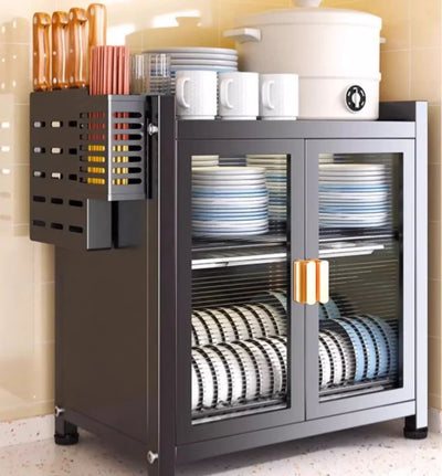 Kitchen Furniture Storage Cabinet For Efficient Organization Of Bowls Dishes Cups Tables