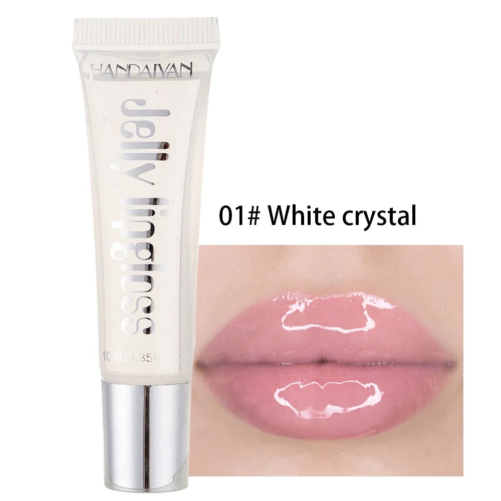 Candy Shades Moisturizing Lip Gloss Lip Oil Makeup Shinny Nutritious Liquid Lip Glosses Cherry Jelly Oil Clear Lipgloss