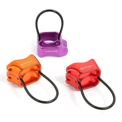 Downhill Be-lay Rappel Device Hardware Safety Ring Rock Climbing Rappel ATC Professional Climbing Descender Mountaineering