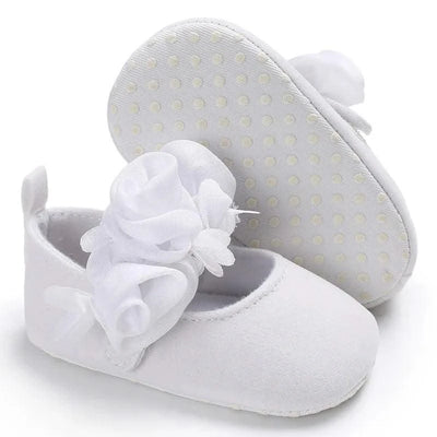 Children's Soft-Soled Flat Shoes With Design | Baby Shoes For All Seasons 0-1 Year Old |Girls Princess Shoes | First Walkers