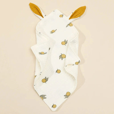 Baby Rabbit Cotton Muslin Comforter Sleeping Dolls |Blanket | Soft Soothe Appease Towel |Bibs| Burp Cloths Infant