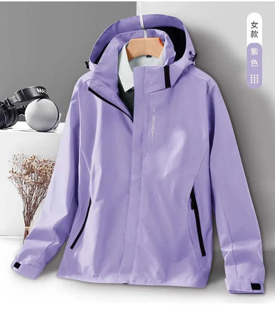 Waterproof Windbreaker Jackets For Women Men Camping Climbing Outdoor Hiking Coats Spring Autumn Unisex Outerwear