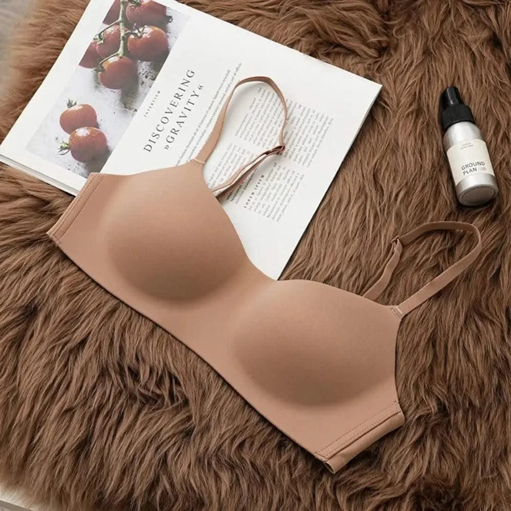 Wireless One-piece Underwear for Women Anti-sagging Comfort Push Up Bras for Women Seamless Back Smoothing Bras for Women Women