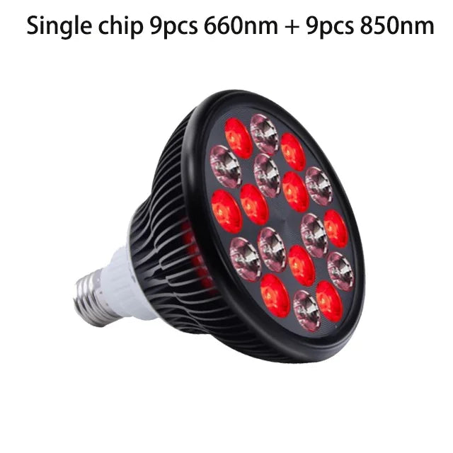 Red Light Therapy Lamp 660nm&850nm Infrared Light Therapy Device for Muscle Joint Pain Relief Skin Health Tools Recovery