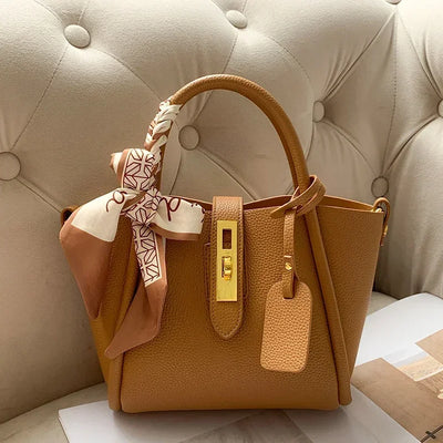 Women's Natural Cow Genuine Leather Shoulder Bag Female High Quality Luxury Designer Handbags Ladies Fashion Tote Crossbody Bags