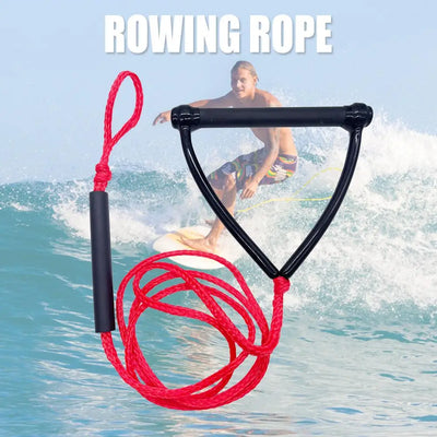 Rowing Rope 7.3m Professional Water Skiing Rope for Skiing Wakeboarding Surfboard Inflatable Boats Water Powered Traction Ropes