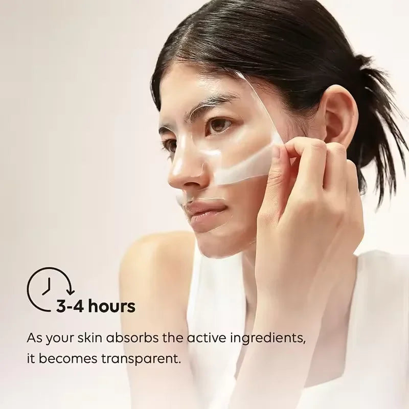 Bio-Collagen Face Mask Deep Moisturizing Overnight Mask Collagen Protein Hydrogel Soft Gel Mask Brightening Firming Skin Care