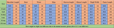 Women's 2 Piece Office Elegant Spring Suit Slim FitVelvet Lapel Chic Outerwear Long Sleeve Casual Wear Outfit Prom Party Blazers