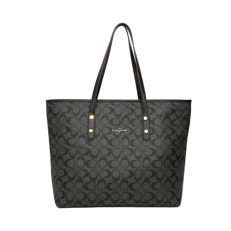 Elegant Ladies Leather Handbag Classics Women's Designer Luxury Zipper Shoulder Bag With Designer Letter Logo