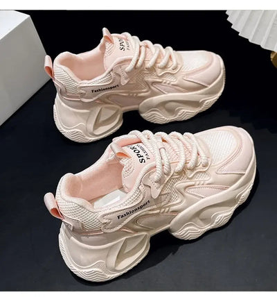 Athletic Sports Shoes for Women Mesh Breathable Casual Sneakers Woman Footwear Designer Luxury Y2k Fashion Deals Walking Stylish