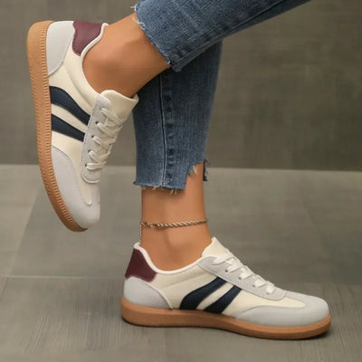 Women Designer Sneakers 2025 New Round Head Deep Mouth Light Sneakers Breathable Casual Versatile Sneakers Zapatos De Mujer