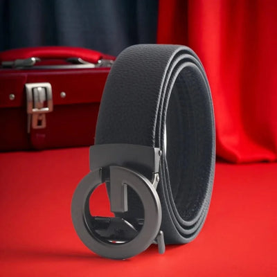 Men's Belt Letter Light Luxury Fashion Real Leather Pants