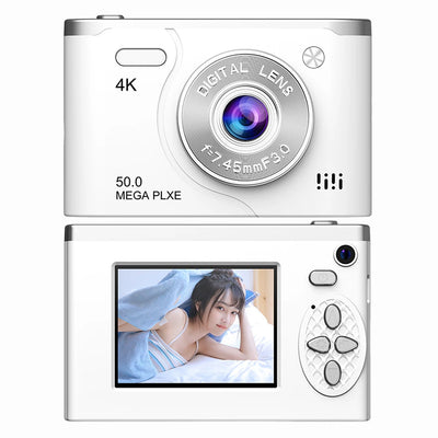 Digital Camera 8x Digital Zoom Portable Compact Camera 2.4inch LCD Photography Camera Photo Video Camera for Travel and Students